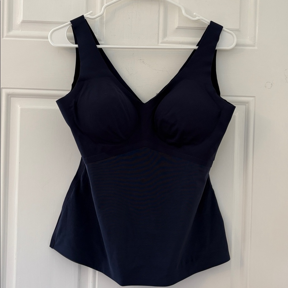 Honeylove blue Liftwear tank top bra size large